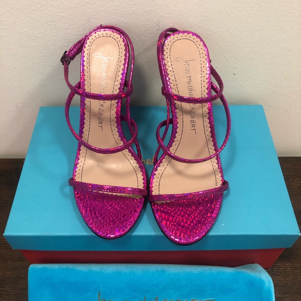 NIB Jean-Michael Omayra Asymmetrical Sandals
